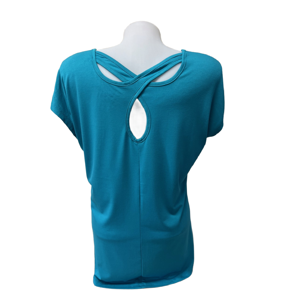 Cool Girl Raglan T-Shirt - Teal