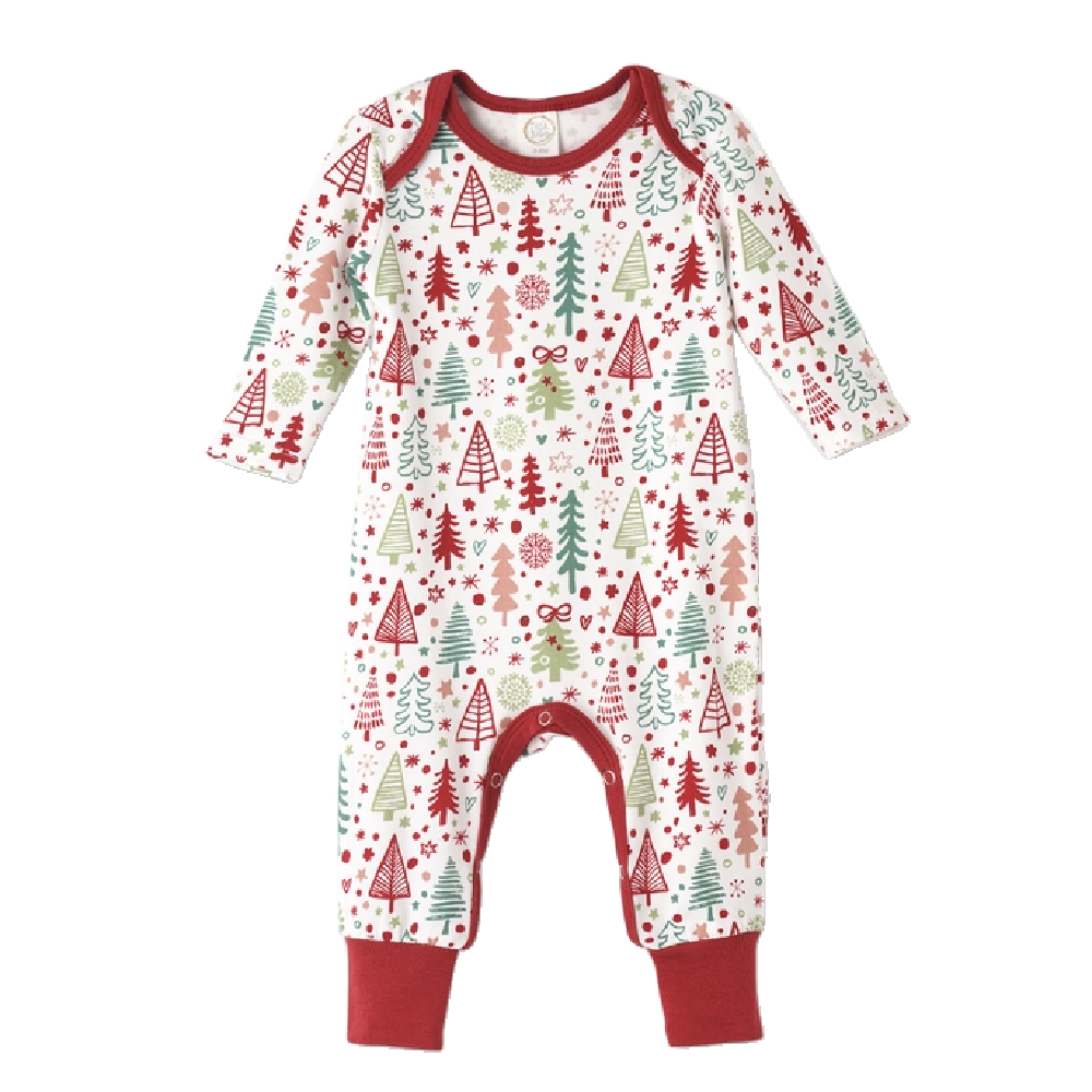 Baby's Cozy Christmas Romper - Battleford Boutique