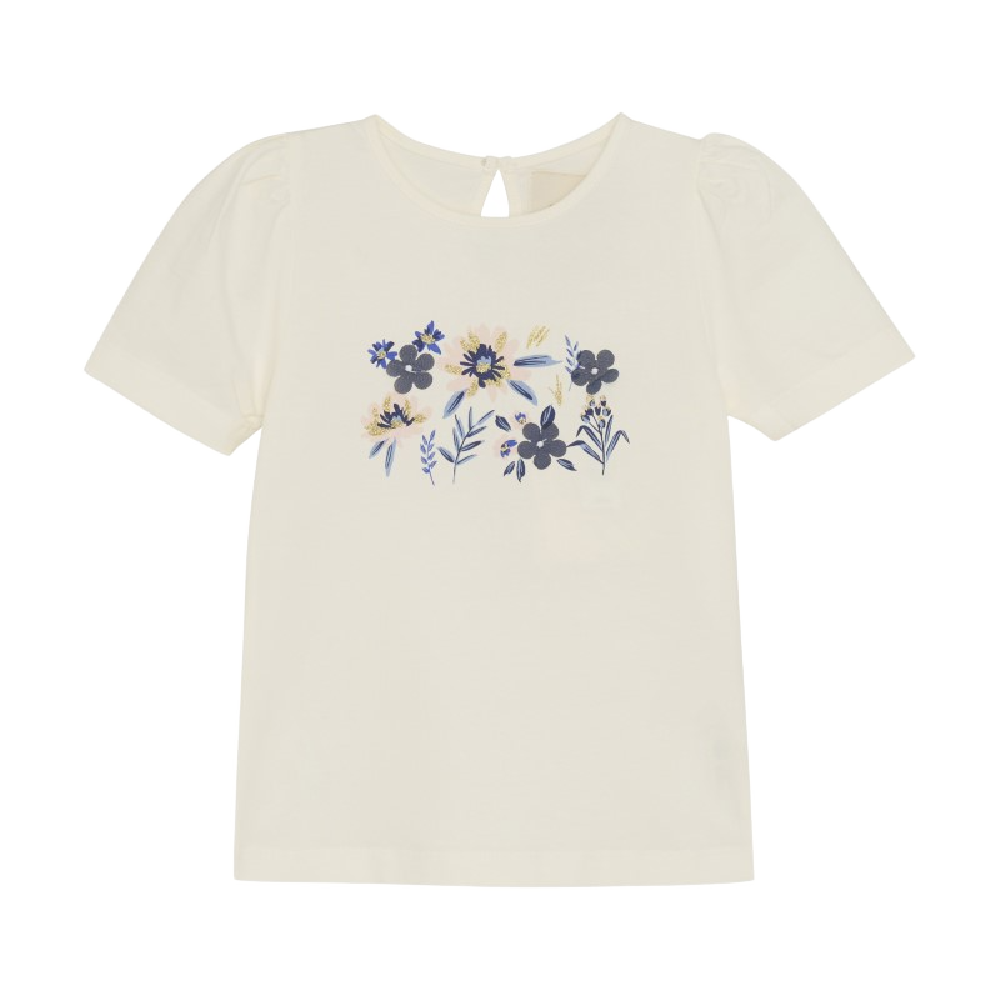 Creamie Floral Tee