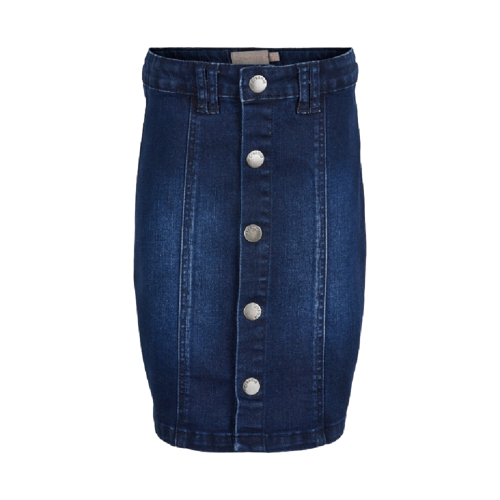 Creamie Denim Skirt 821793 - Battleford Boutique