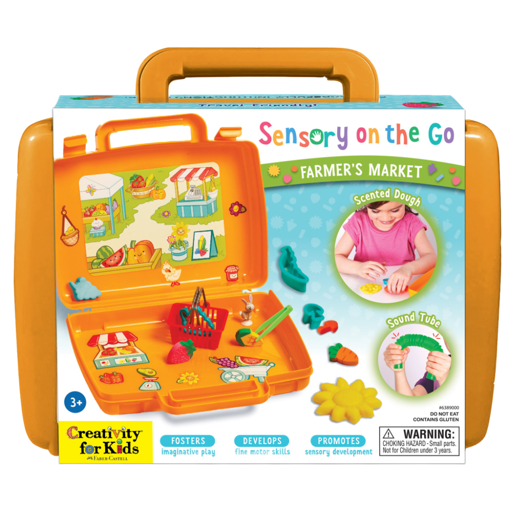 Creativity Kids Sensory Travel Kit Farmers Market - Battleford Boutique