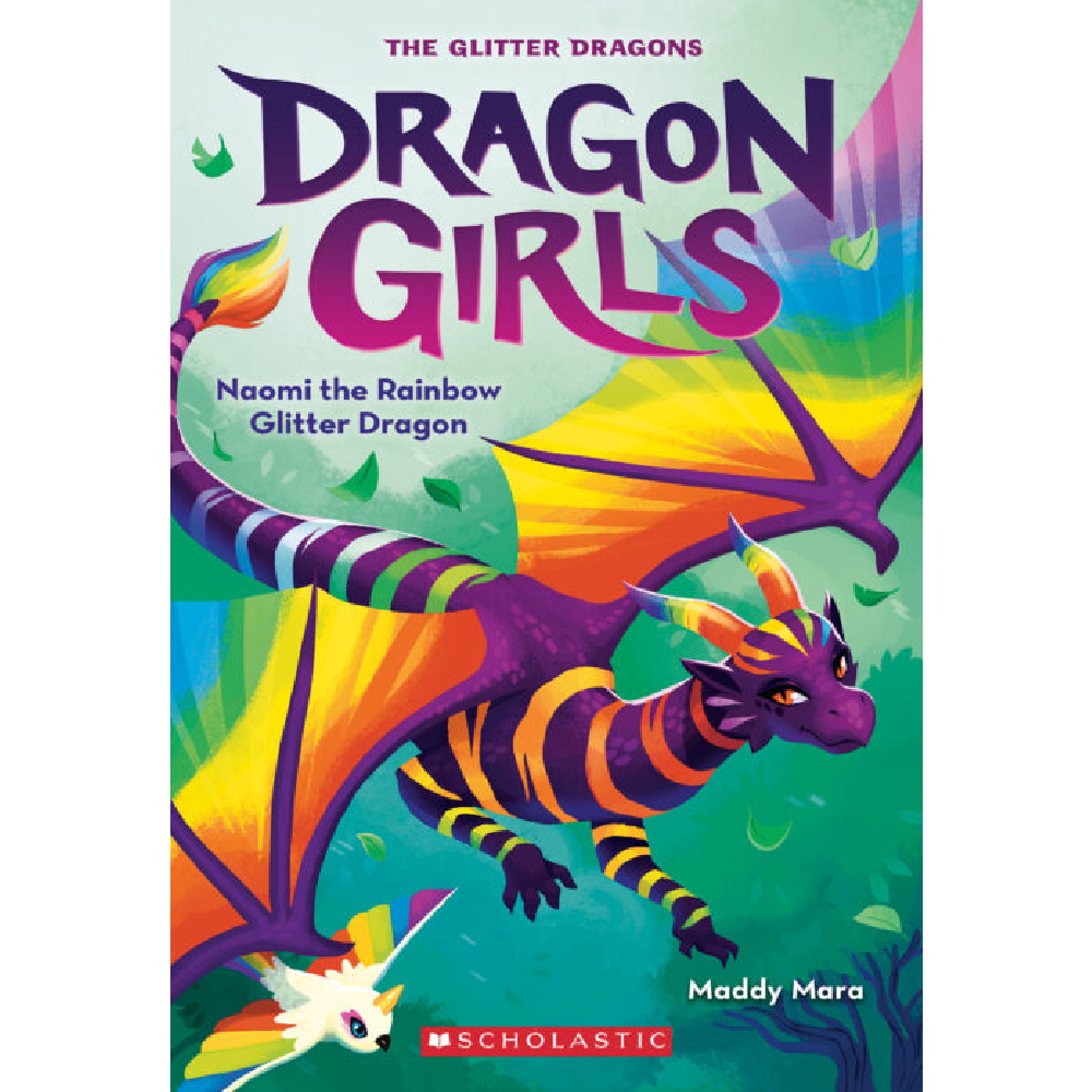Dragon Girls #3 Naomi the Rainbow Glitter Dragon - Battleford Boutique
