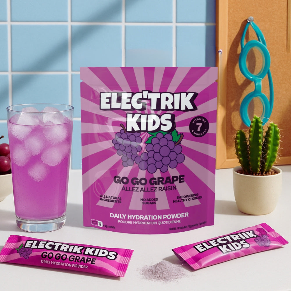 Elec'trik Kids Electrolyte Powder - Go Go Grape Singles