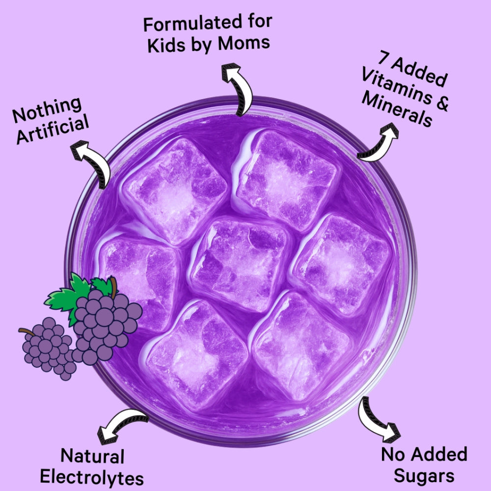 Elec'trik Kids Electrolyte Powder - Go Go Grape Singles