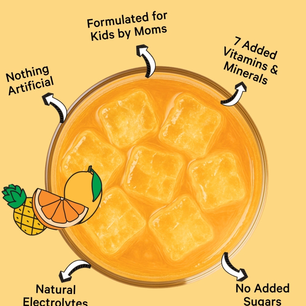 Elec'trik Kids Electrolyte Powder - Tropical Turbo Singles