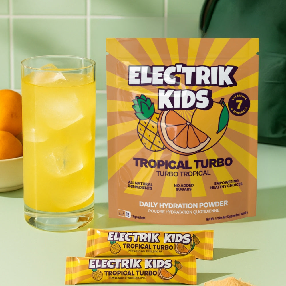 Elec'trik Kids Electrolyte Powder - Tropical Turbo Singles