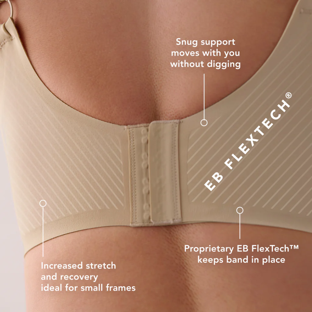 The Busty Wireless Bra - Sand