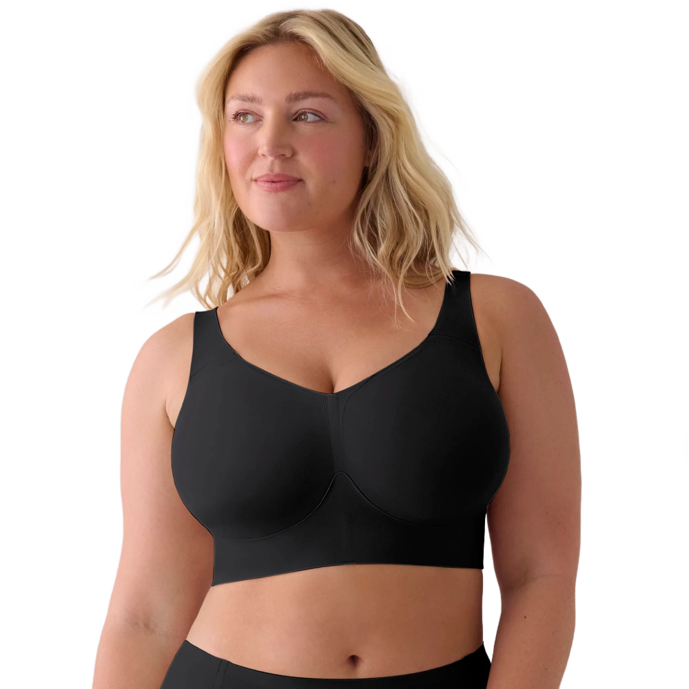 The Busty Wireless Bra - Black
