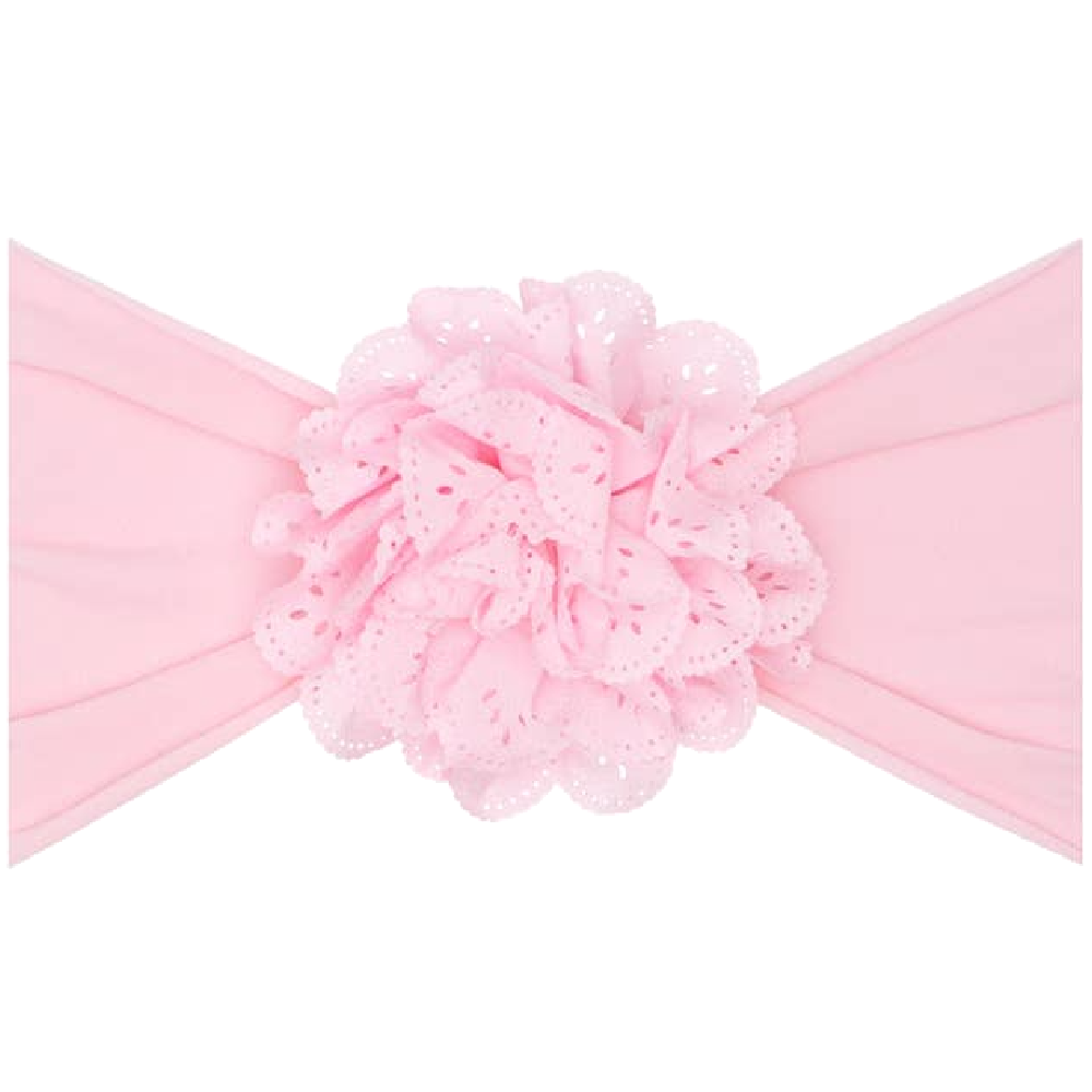 Eyelet Flower Headband - Battleford Boutique