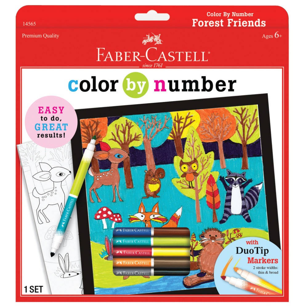 Faber Castell Color by Number - Battleford Boutique