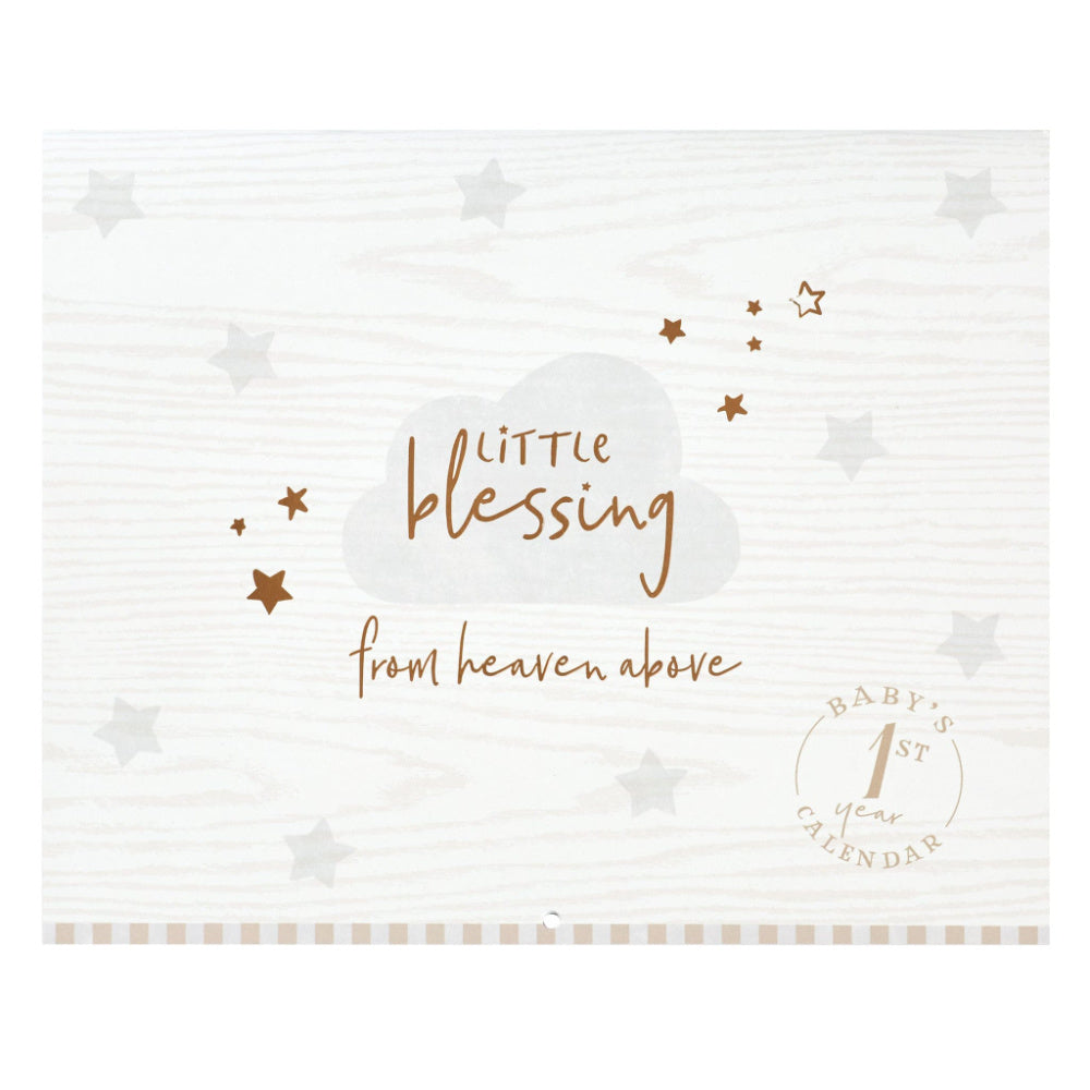 Baby's First Year Calendar - Little Blessings - Battleford Boutique