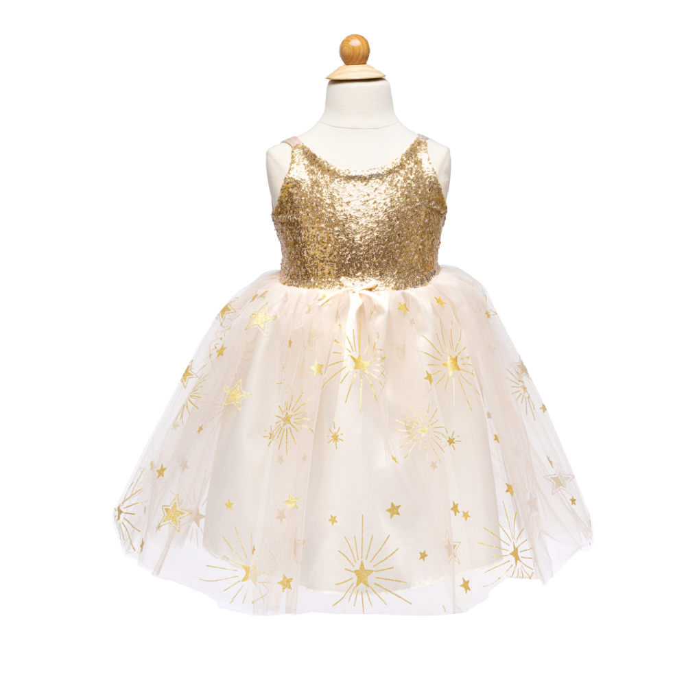 Great Pretenders - Golden Glam Party Dress - Battleford Boutique