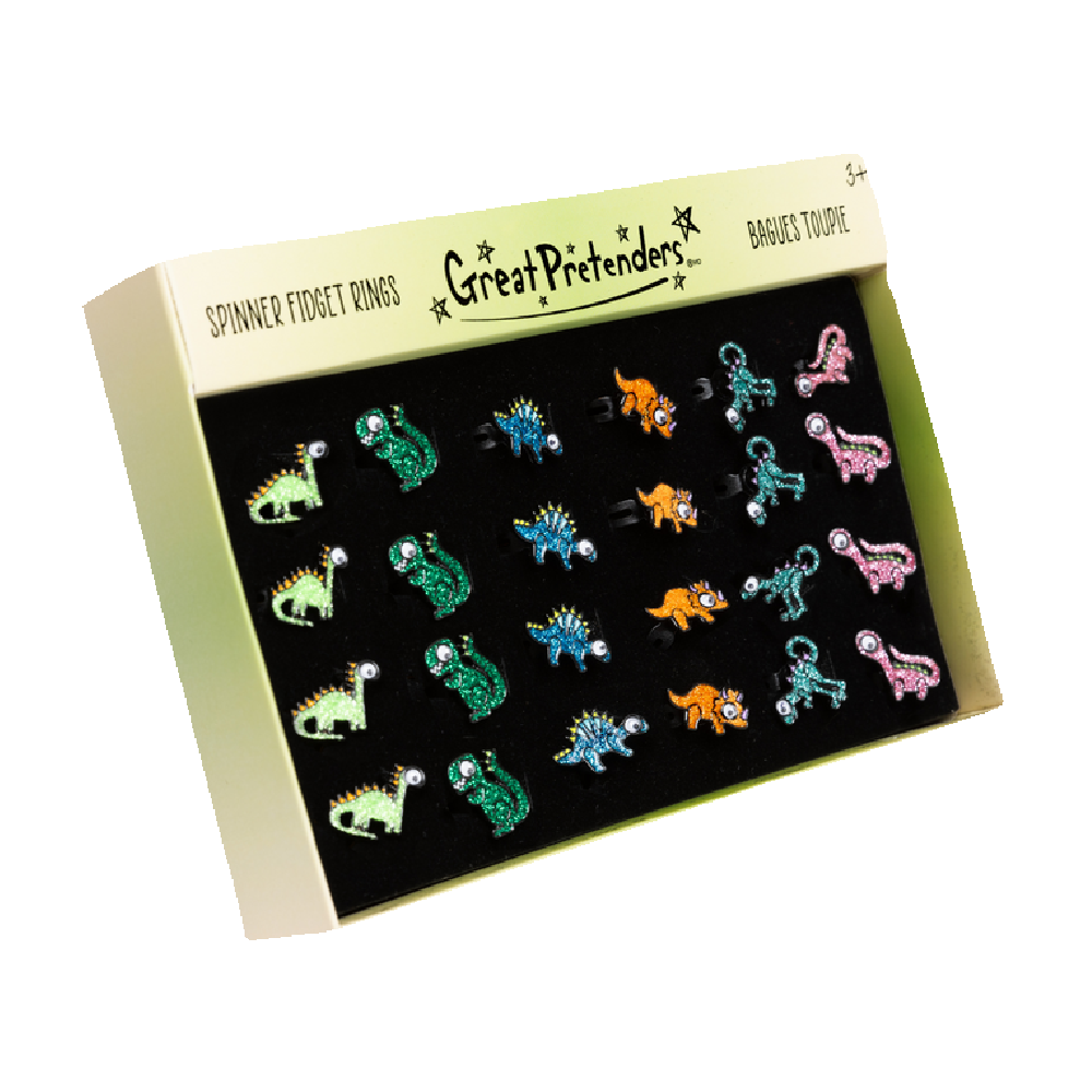 GP - Dinosaur Fidget Spinner Rings - Battleford Boutique