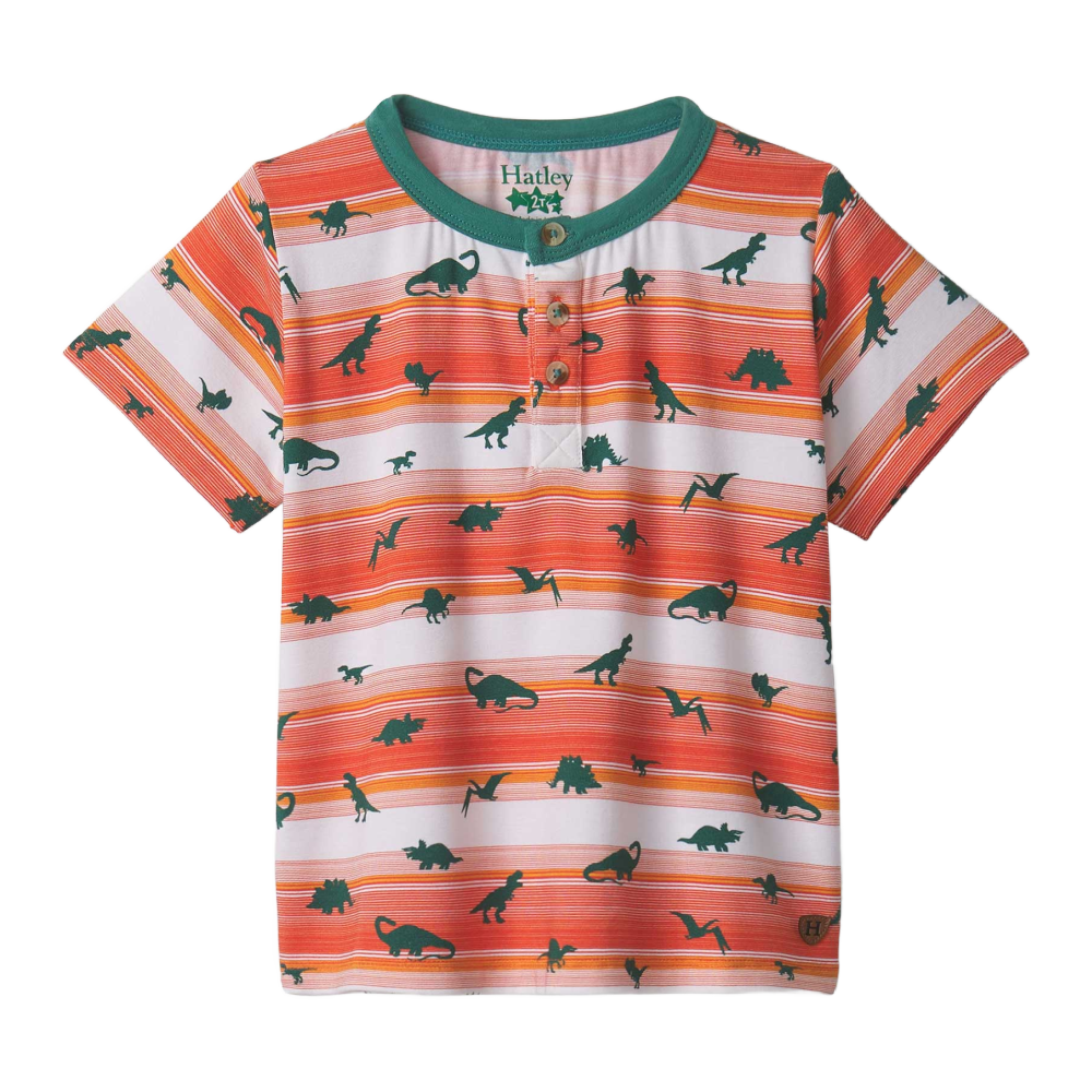 Hurley Henley Top - Dinosaurs
