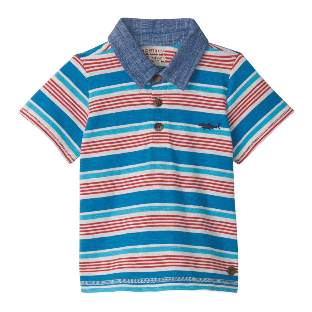 Hatley Polo Top - Shark