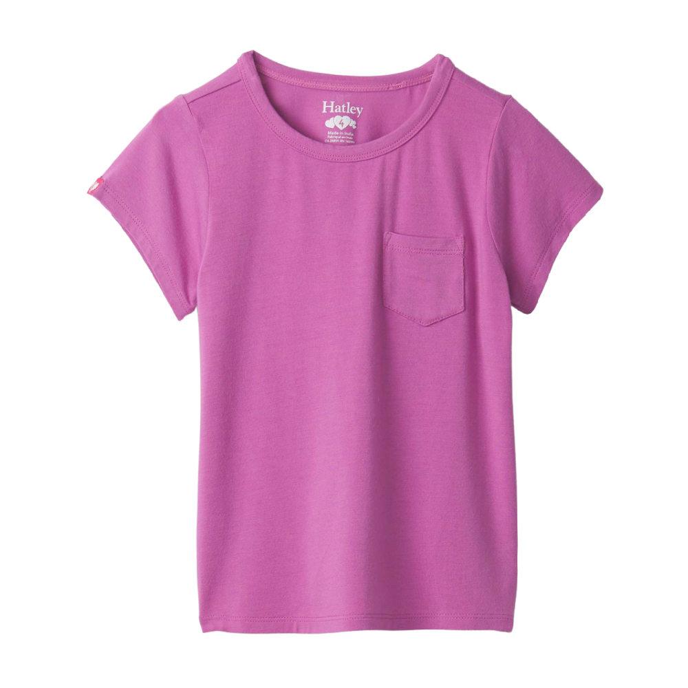 Hatley Bamboo Tee - Bright Pink