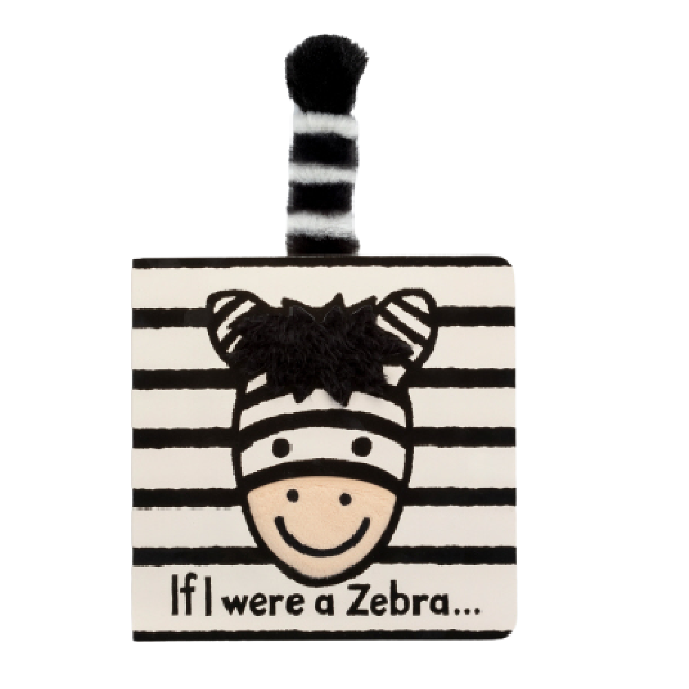 Jellycat Book - If I were a Zebra - Battleford Boutique