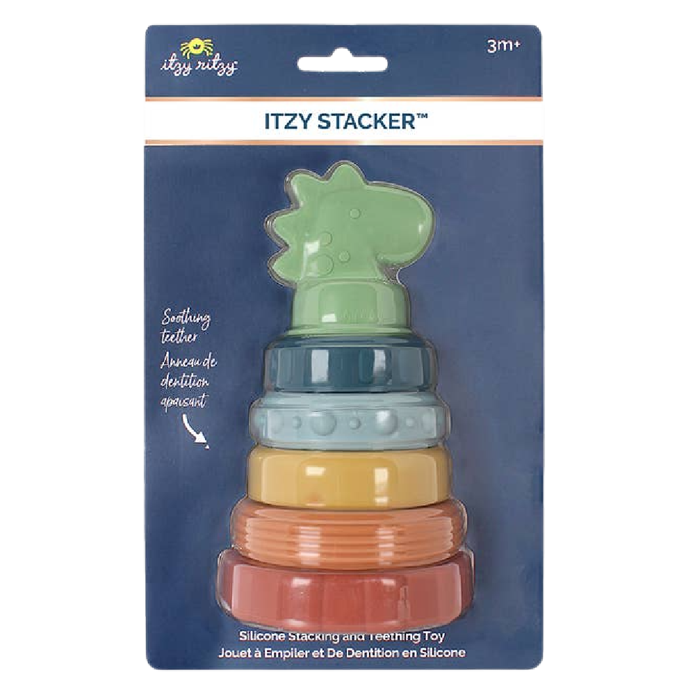 Itzy Stacker Silicone Toy - Battleford Boutique