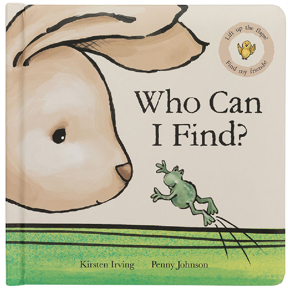 Jellycat Book - Who Can I Find - Battleford Boutique