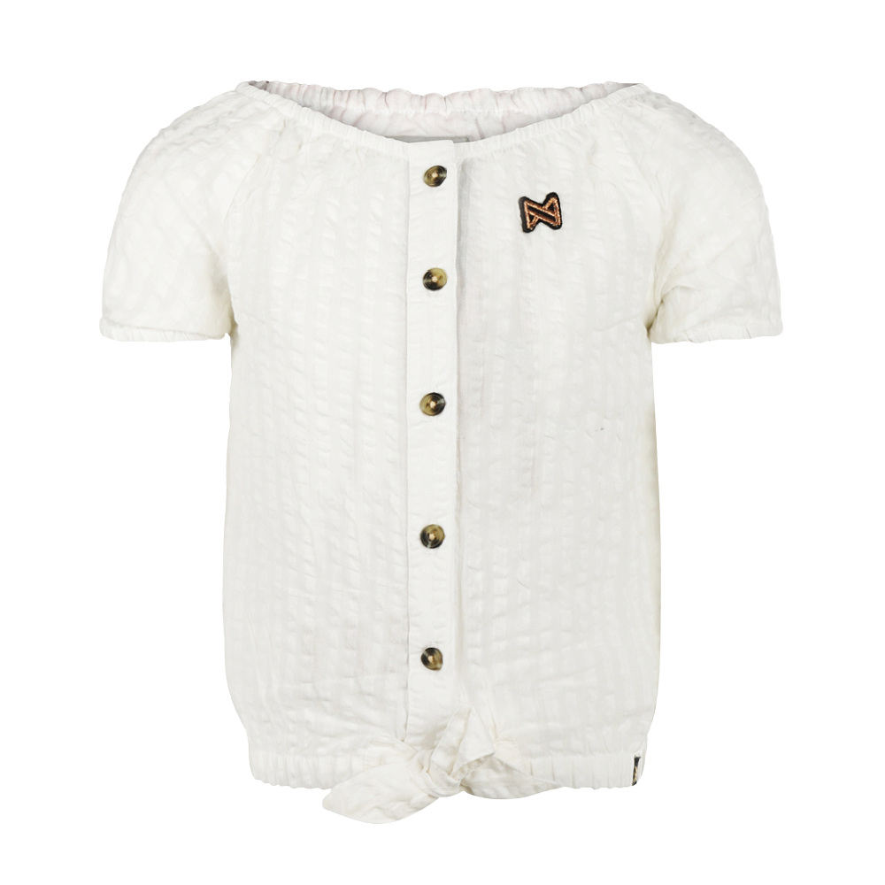 KoKo Noko Tee - White Blouse - Battleford Boutique