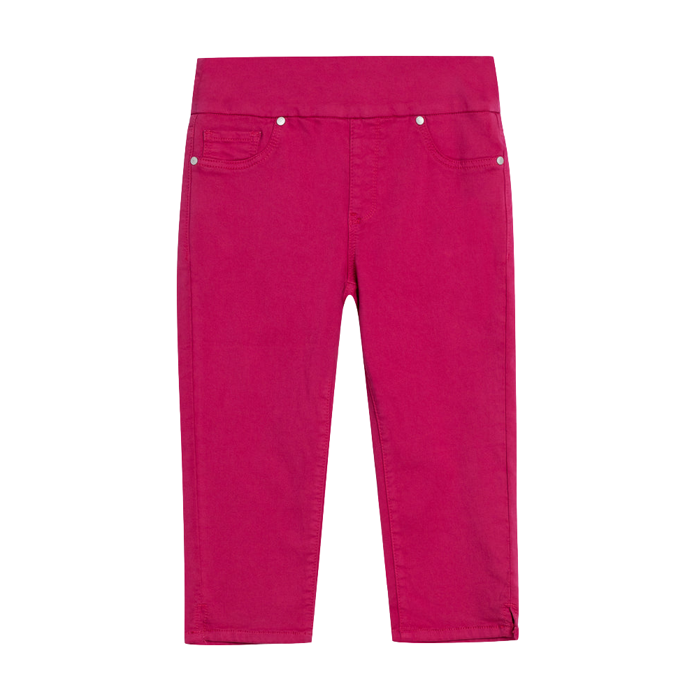 Liette Denim Capri - Magenta - Battleford Boutique