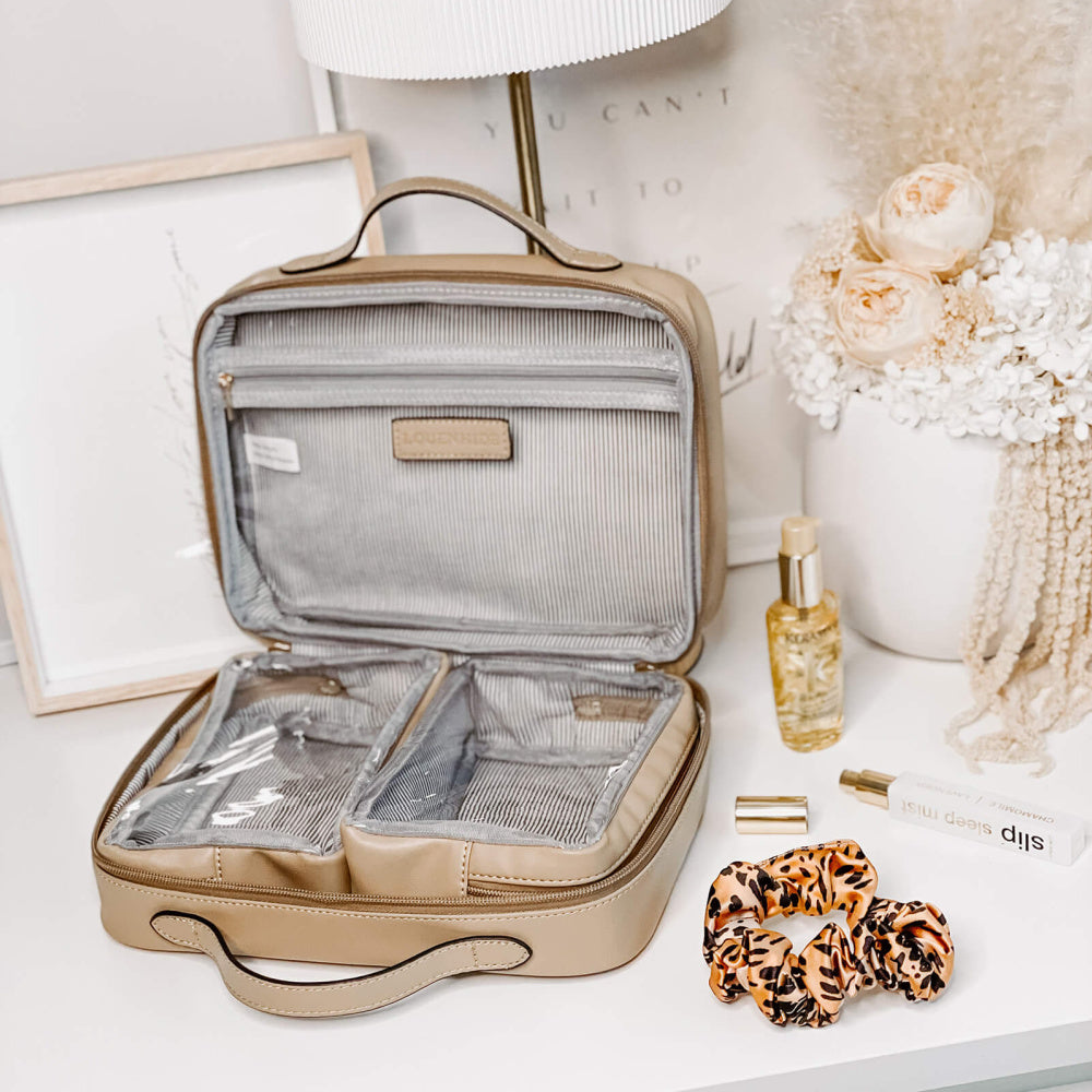 Louenhide Georgie Toiletry Bag - Coffee