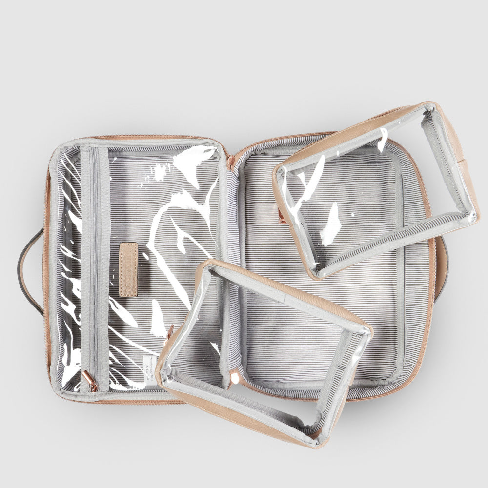 Louenhide Georgie Toiletry Bag - Coffee