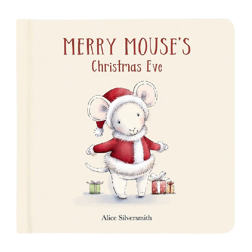 Jellycat Book - Merry Mouse Christmas Eve - Battleford Boutique