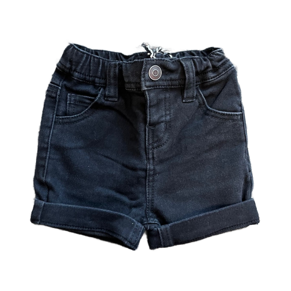 MID Denim Short - Black