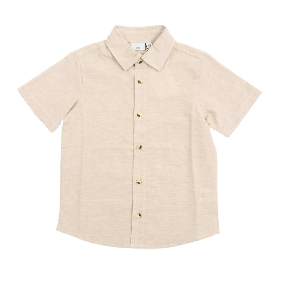 MID Youth Dress Shirt - Sand