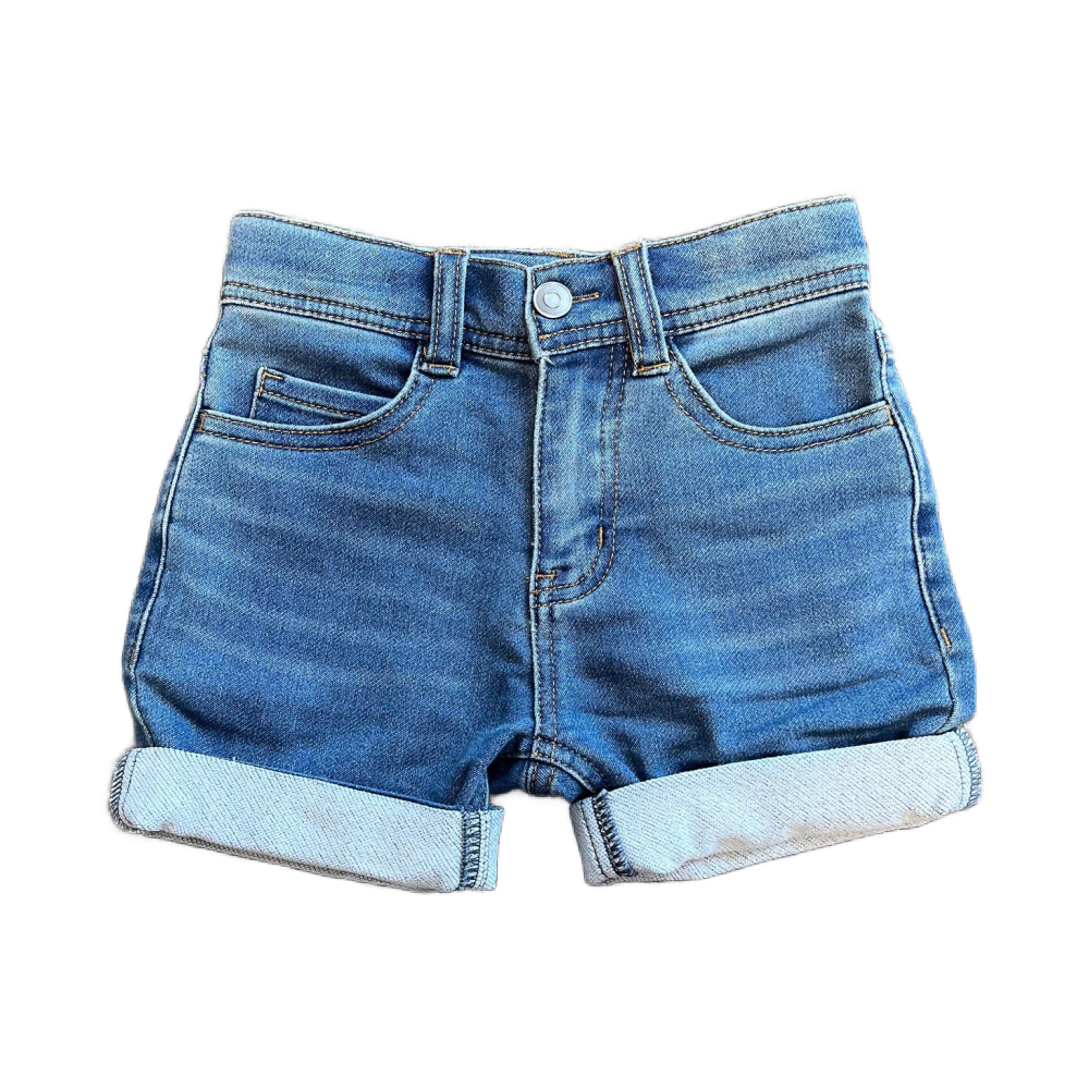 MID Jean Shorts - Blue