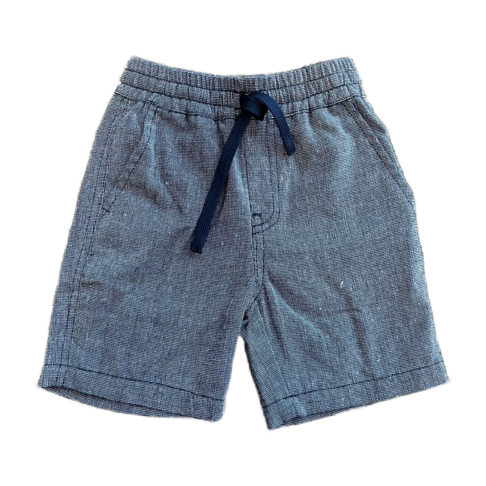 MID Navy Stripe Shorts