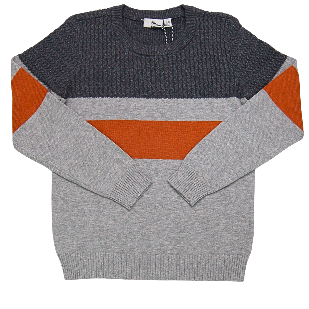 MID Sweater - Charcoal/Grey Mix - Battleford Boutique