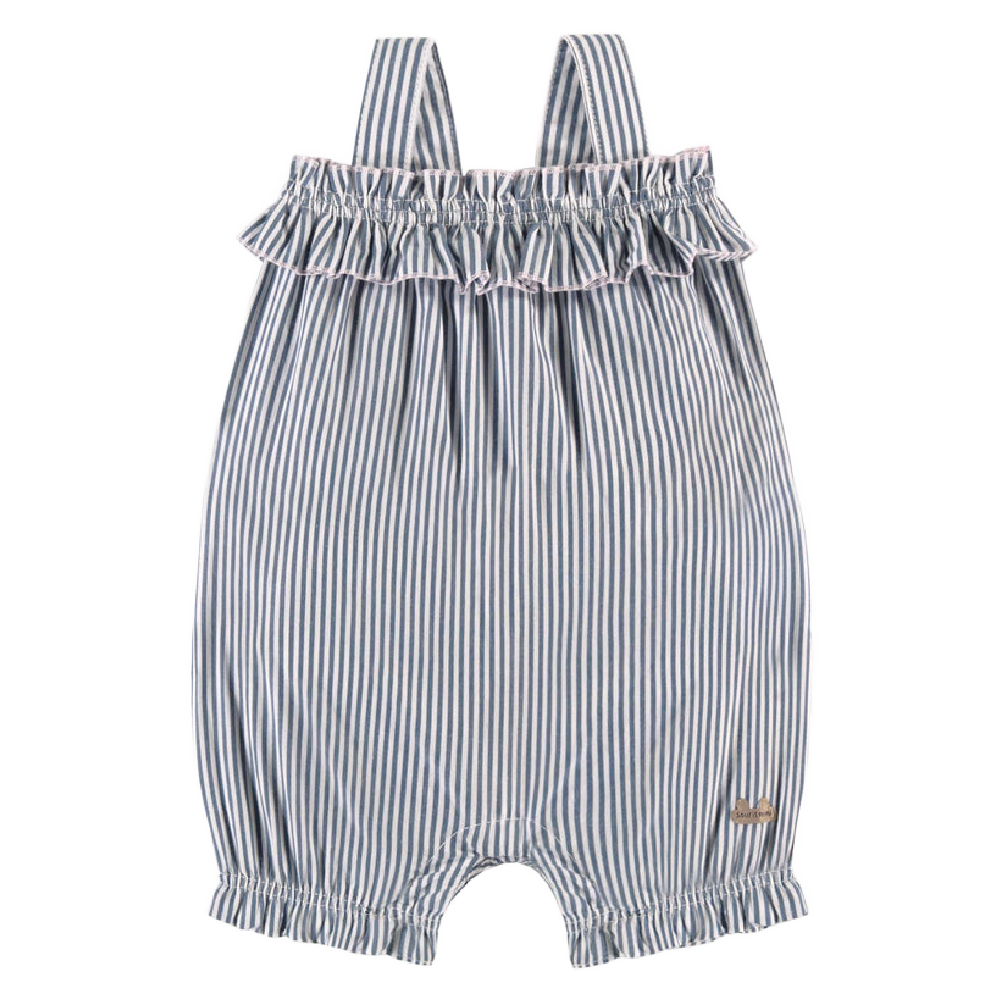 Mini Souris Ruffle Overalls