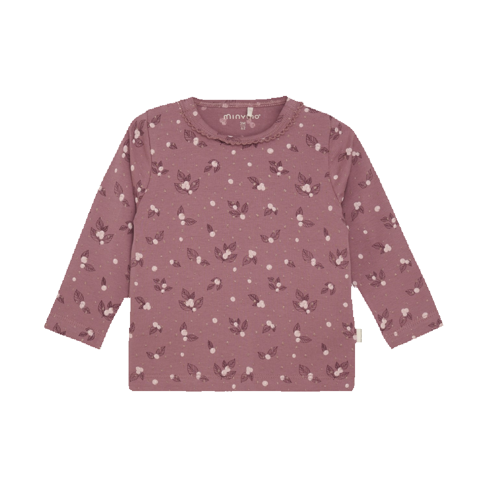 Minymo Dark Rose Top - Battleford Boutique