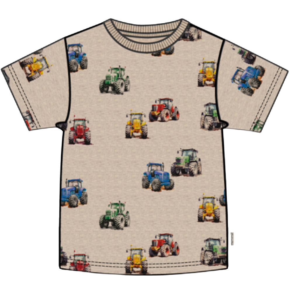 Minymo Tractor Print - Battleford Boutique