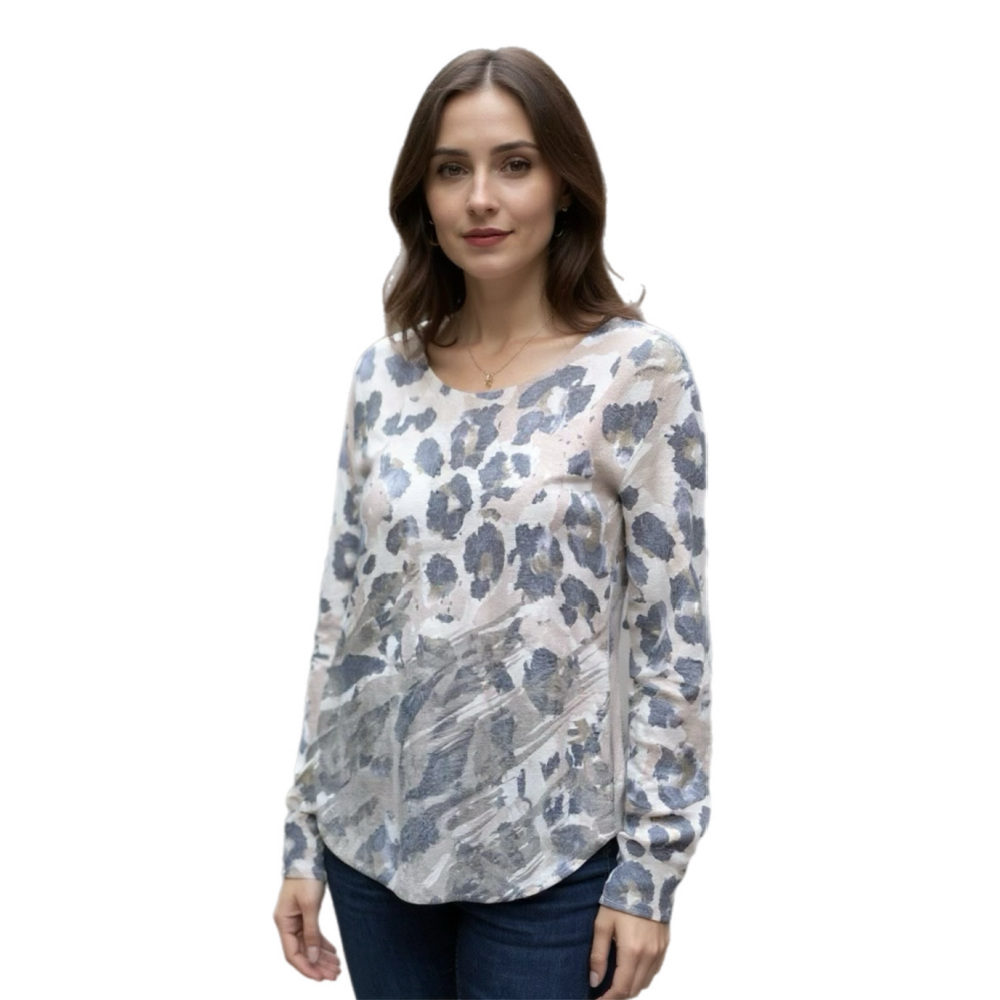Wild Printed Sweater