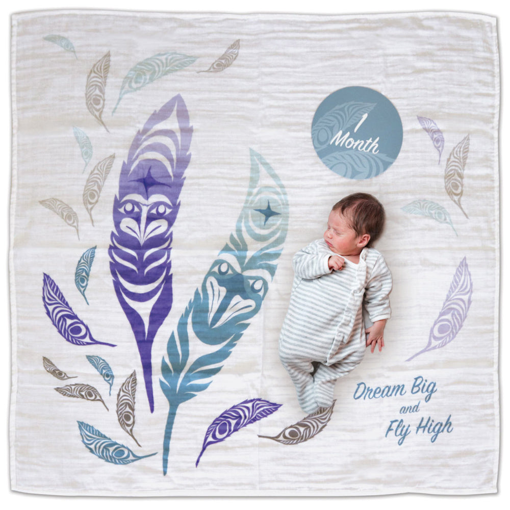 Native Northwest Baby Blanket Milestone Sets - Battleford Boutique