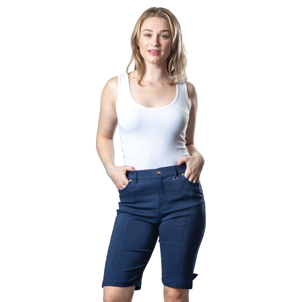 Papa Fashions Charlotte Shorts - Navy