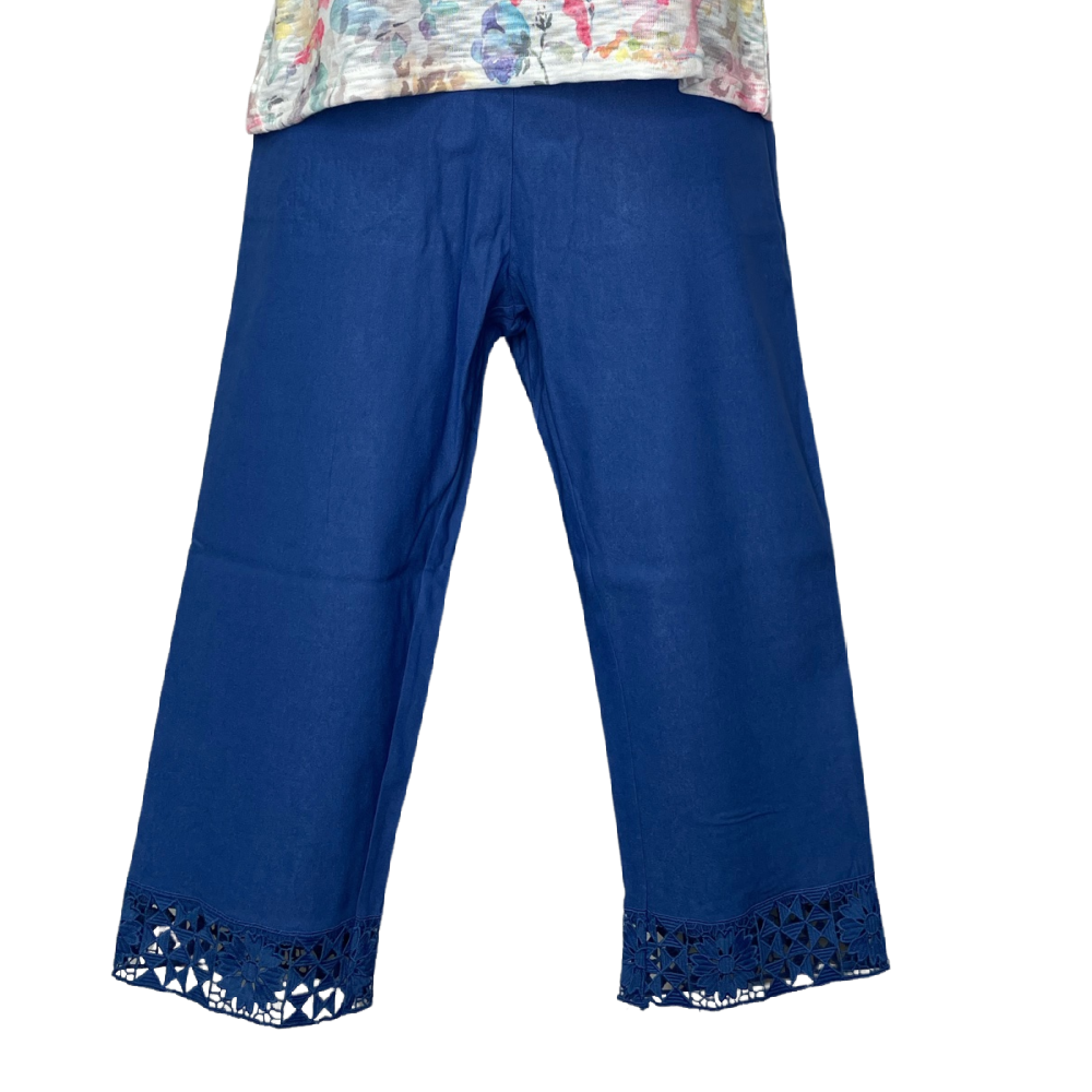 Papa Fashions Penelope Capri - Denim Blue - Battleford Boutique