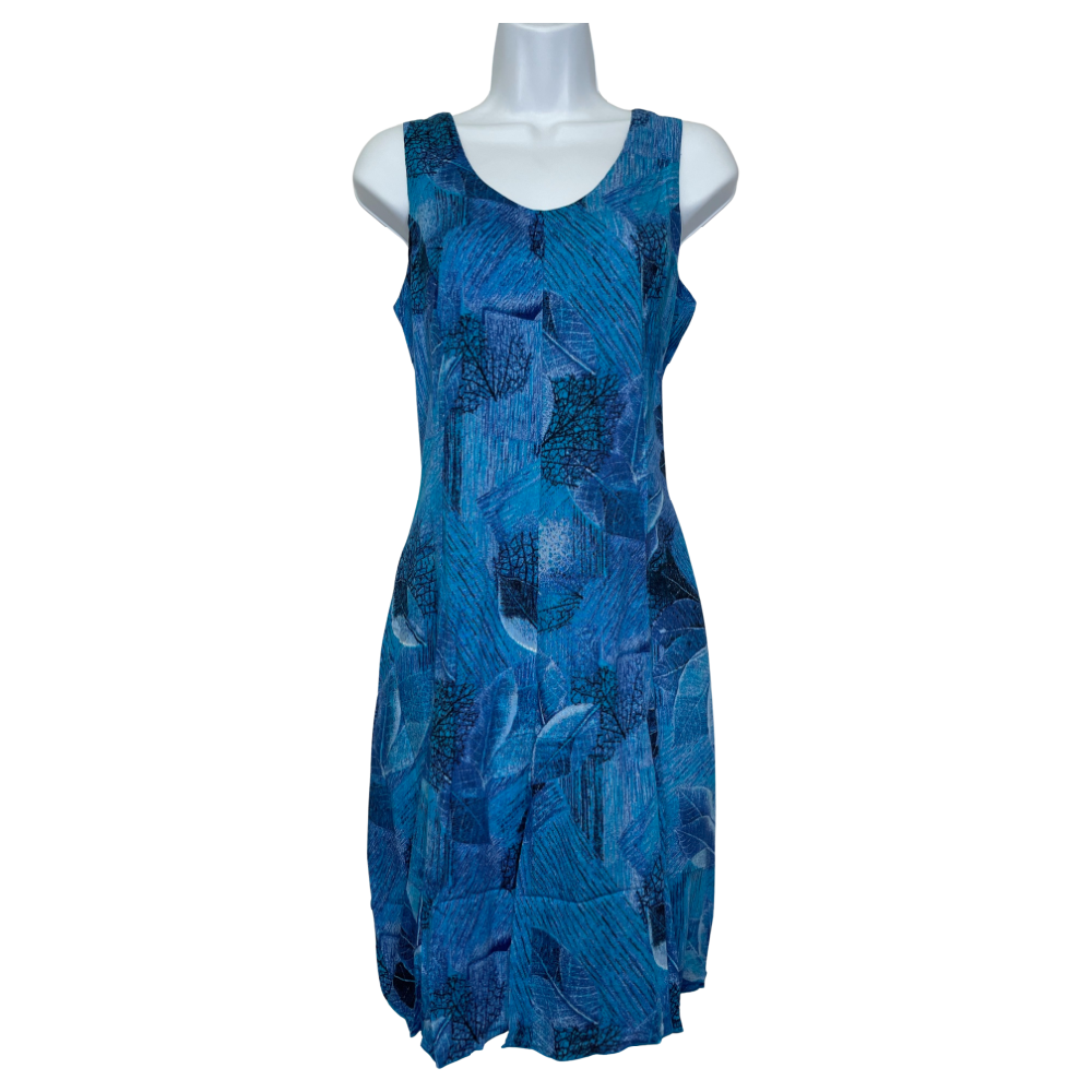 Papa Fashions Dress - Blue - Battleford Boutique