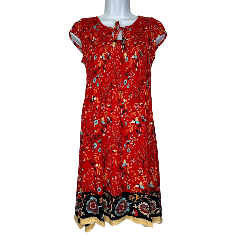 Papa Fashions Dress - Red - Battleford Boutique