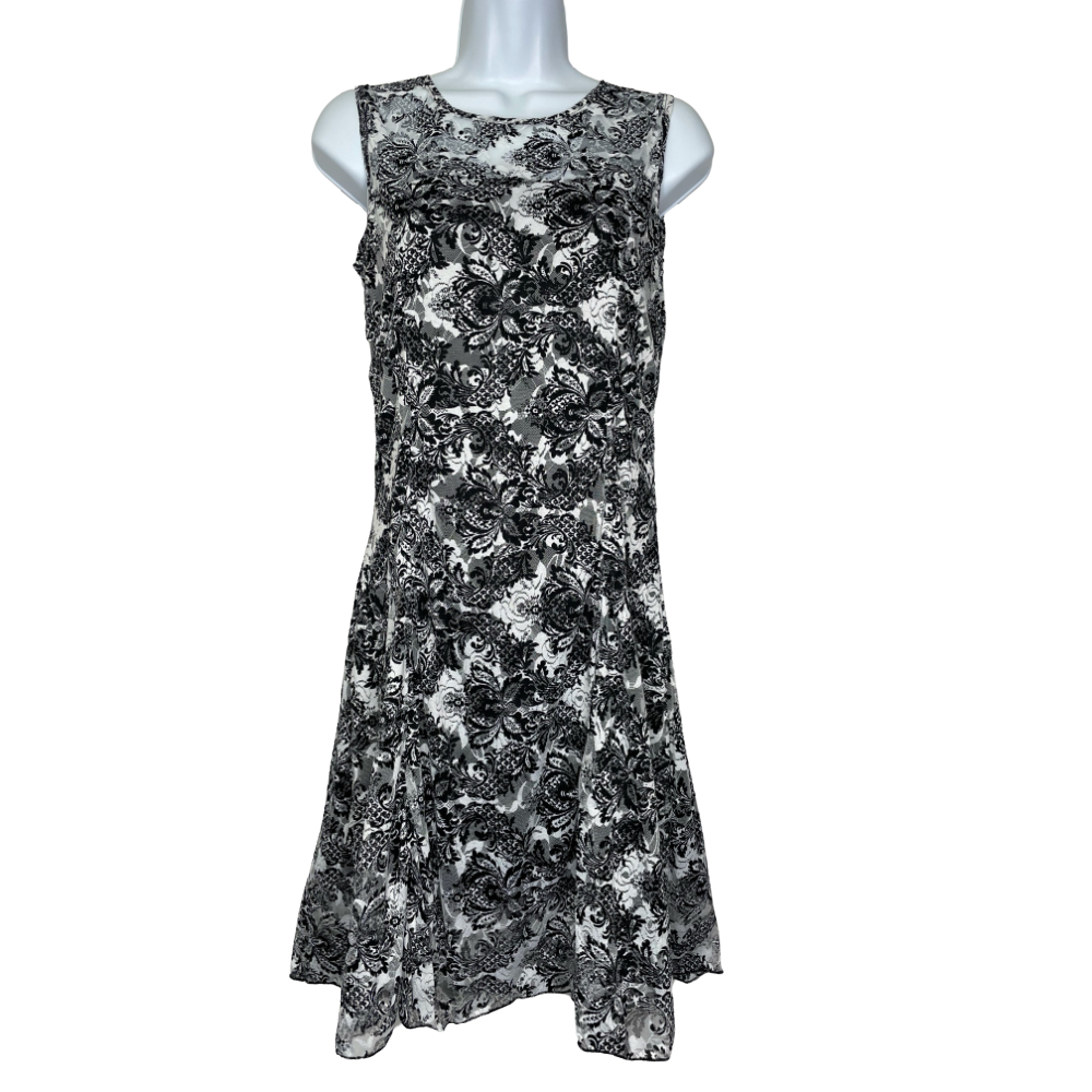 Papa Fashions Dress - Classic Black and White - Battleford Boutique