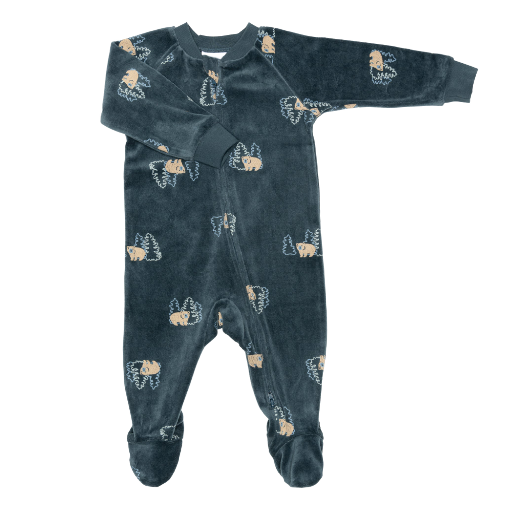 Perlimpinpin Velour Sleepers - Bears