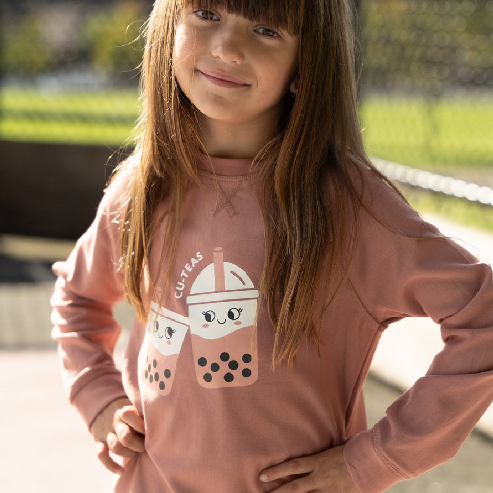 Silkberry Sweatshirt - Bubble Tea