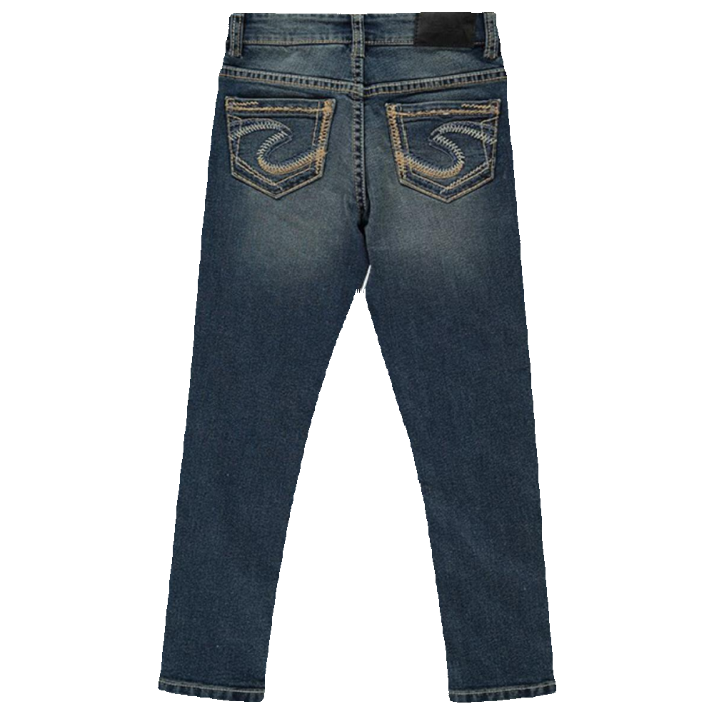 Silver Jeans Girls Amy Jegging - Med Wash - Battleford Boutique