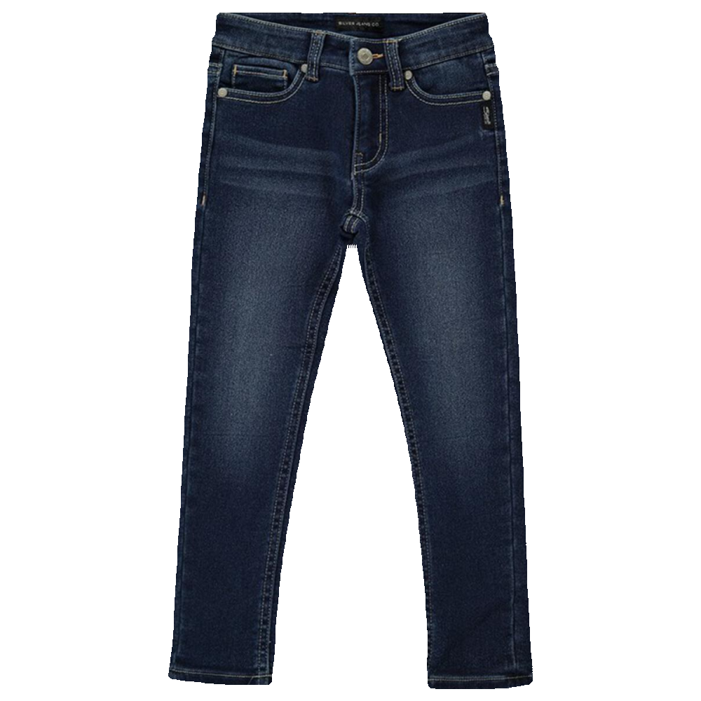 Silver Jeans Girls Amy Jegging - Dark Wash - Battleford Boutique