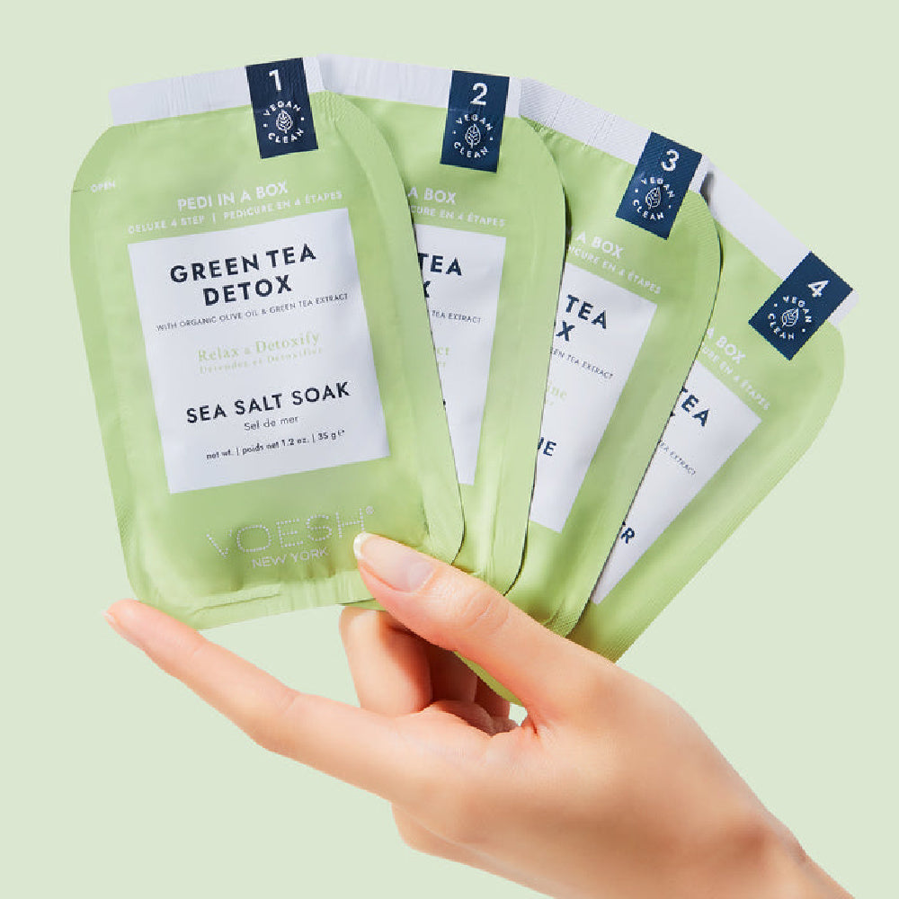 Voesh Pedi Moments Green Tea Detox - Battleford Boutique