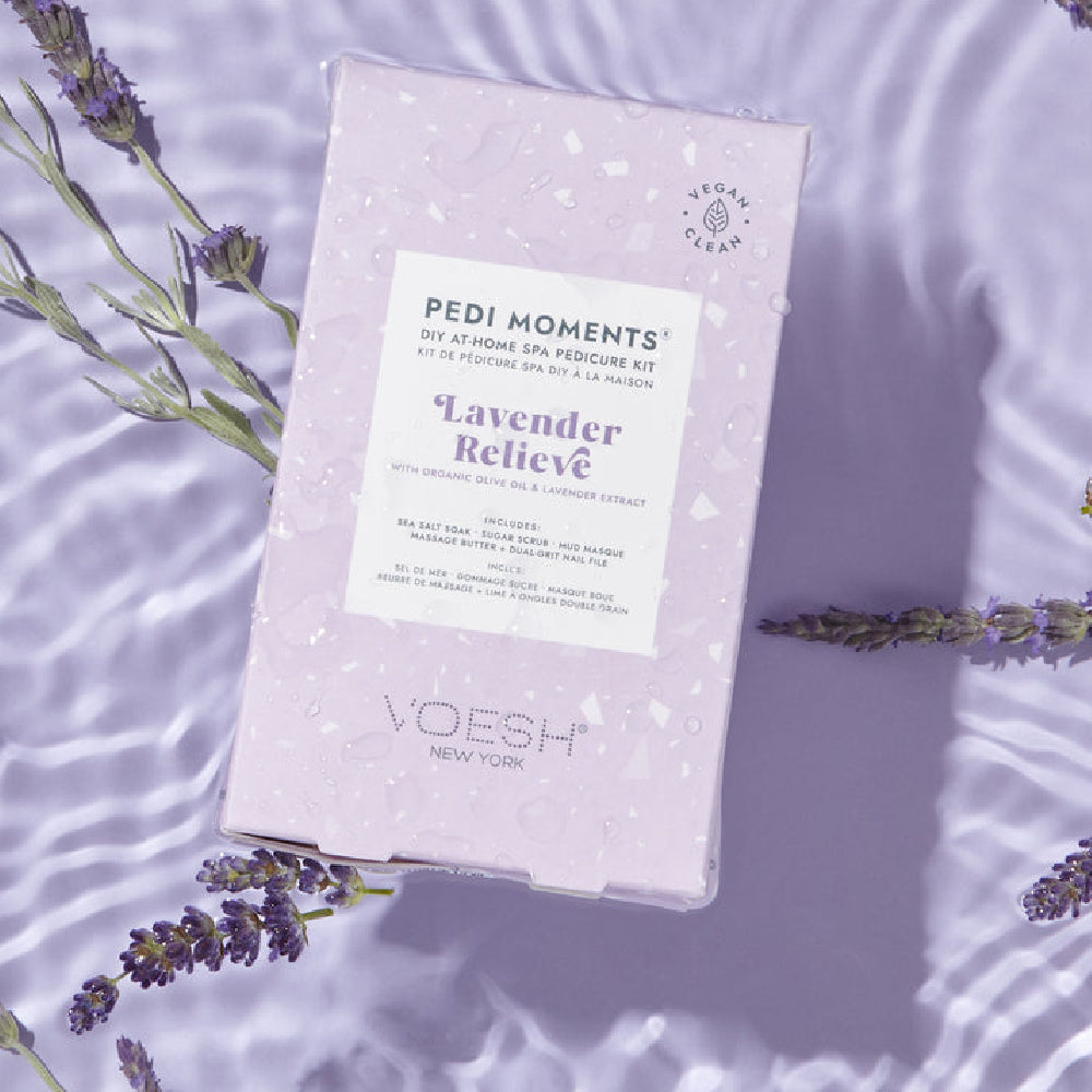 Voesh Pedi Moments Lavender Relieve - Battleford Boutique