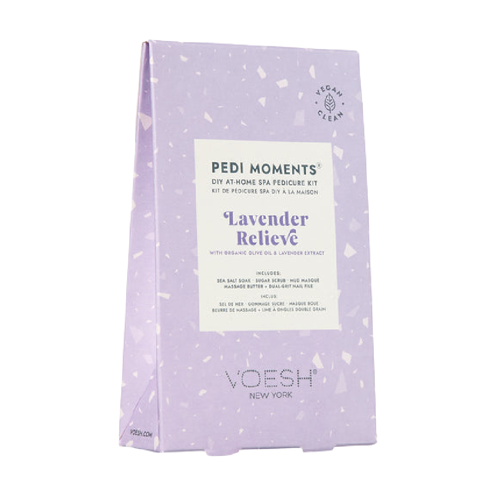 Voesh Pedi Moments Lavender Relieve - Battleford Boutique